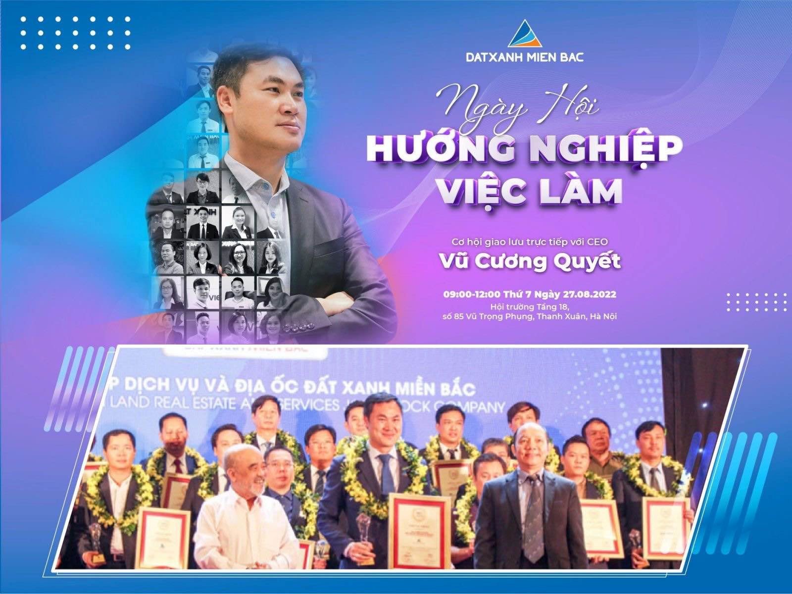 Đất Xanh Miền Bắc tổ chức “Ngày hội hướng nghiệp việc làm 2022”: rộng cửa đón Gen Z