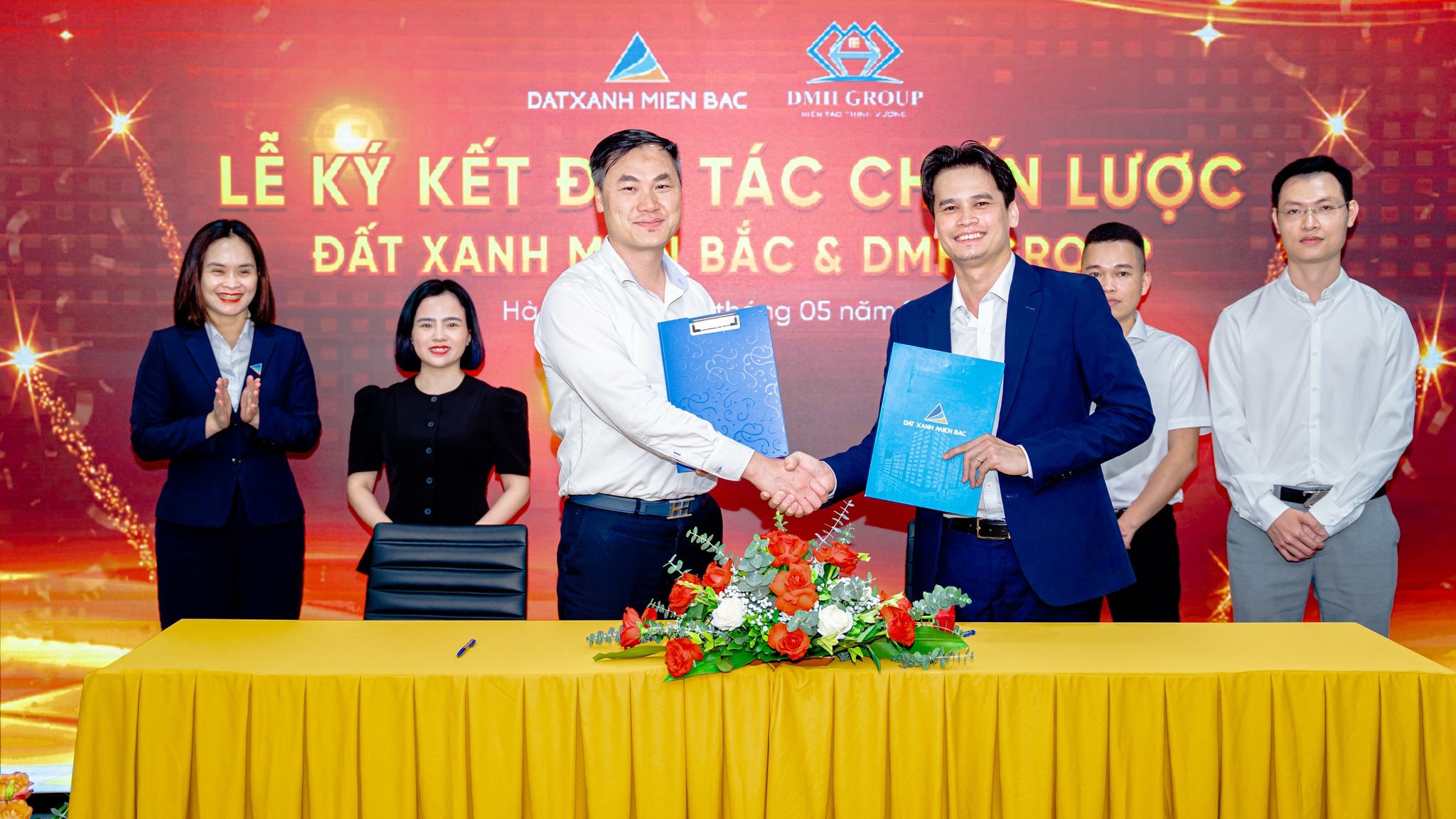 Đất Xanh Miền Bắc và DMH Group ký kết hợp tác chiến lược