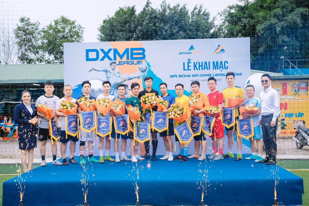 Khai mạc giải bóng đá Đất Xanh Miền Bắc League 2022