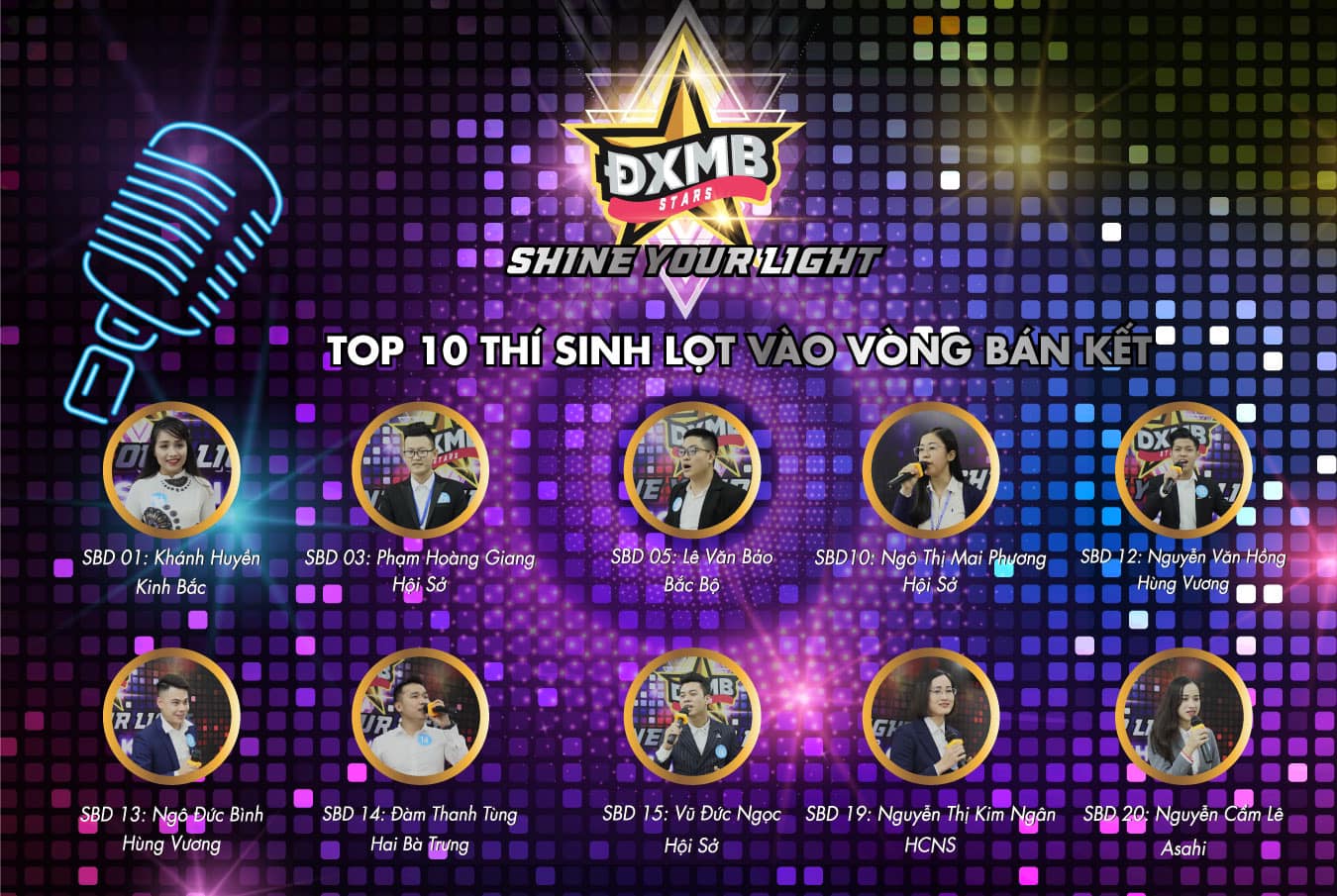 Top 10 DXMB Stars 2020 - Shine Your Light