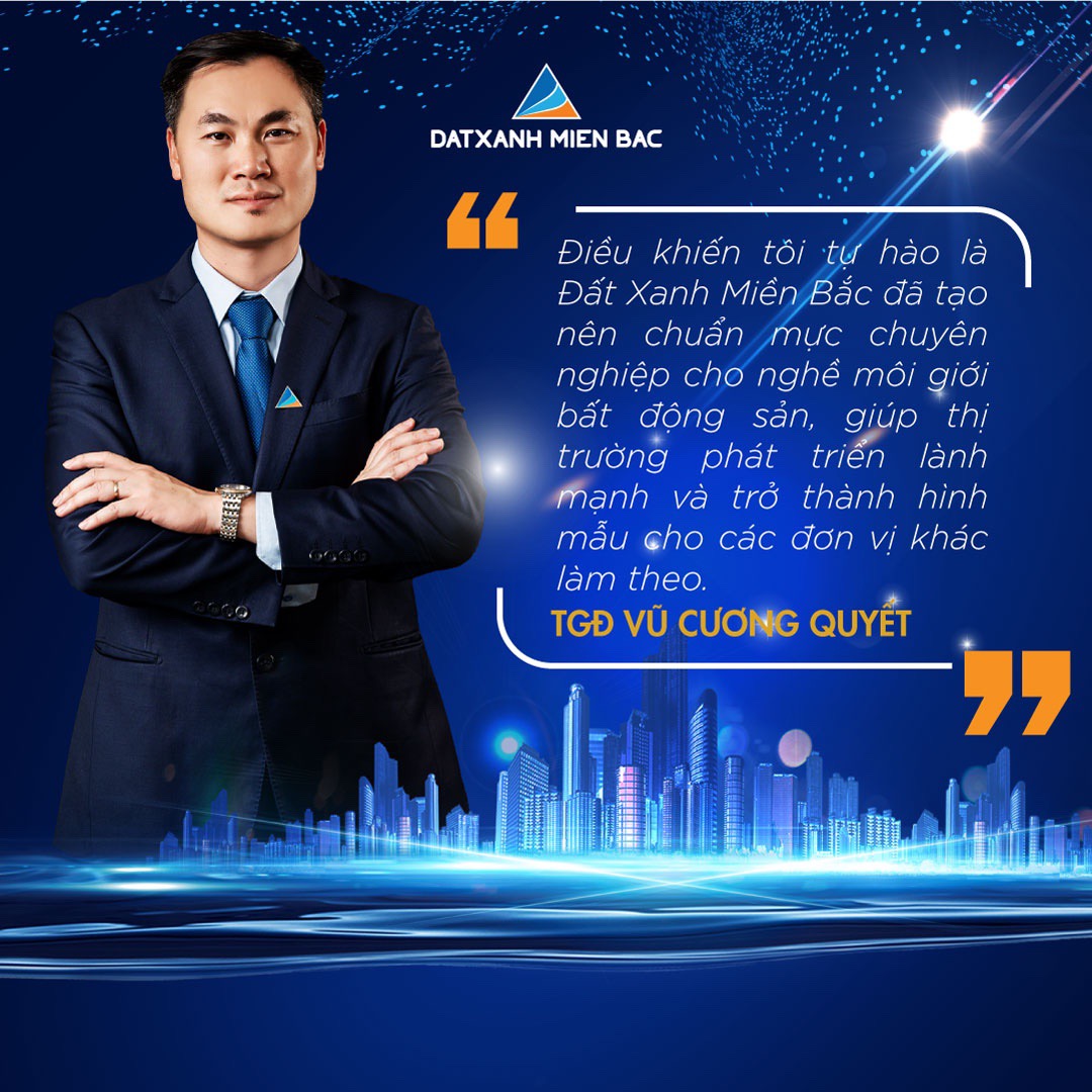 CEO Vũ Cương Quyết: 12 năm vững tay lái đưa Đất Xanh Miền Bắc vượt trùng dương