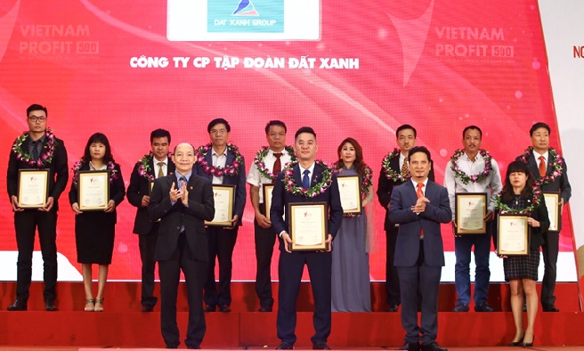 Đất Xanh xuất sắc vinh danh vào Top 3 doanh nghiệp bất động sản có lợi nhuận tốt nhất năm 2018