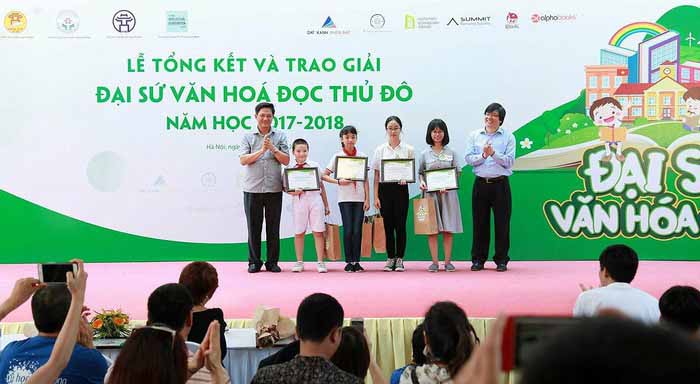 28 học sinh xuất sắc được vinh danh Đại sứ Văn hóa Đọc