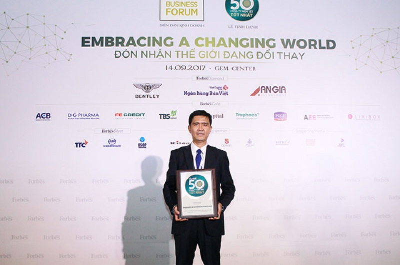 Đất Xanh xuất sắc vinh danh trong Top 50 công ty niêm yết tốt nhất Việt Nam